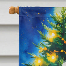 Load image into Gallery viewer, Border Collie Christmas House Flag