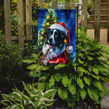 Load image into Gallery viewer, Border Collie Christmas Garden Flag