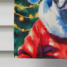 Load image into Gallery viewer, Boston Terrier Christmas House Flag