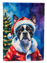 Load image into Gallery viewer, Boston Terrier Christmas House Flag