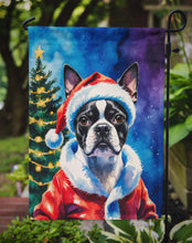 Load image into Gallery viewer, Boston Terrier Christmas Garden Flag