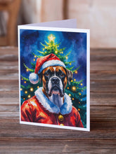 Load image into Gallery viewer, Boxer Christmas Greeting Cards Pack of 8