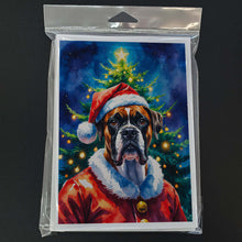 Load image into Gallery viewer, Boxer Christmas Greeting Cards Pack of 8