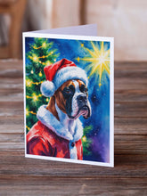 Load image into Gallery viewer, Boxer Christmas Greeting Cards Pack of 8