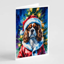 Load image into Gallery viewer, Cavalier Spaniel Christmas Greeting Cards Pack of 8