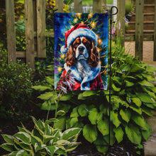 Load image into Gallery viewer, Cavalier Spaniel Christmas Garden Flag