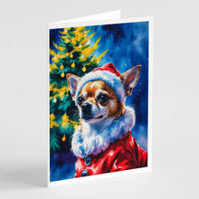 Load image into Gallery viewer, Chihuahua Christmas Greeting Cards Pack of 8