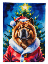Load image into Gallery viewer, Chow Chow Christmas Garden Flag