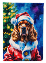 Load image into Gallery viewer, Cocker Spaniel Christmas Garden Flag