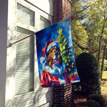 Load image into Gallery viewer, Collie Christmas House Flag