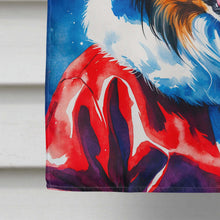 Load image into Gallery viewer, Collie Christmas House Flag