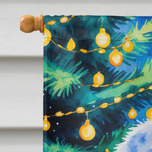 Load image into Gallery viewer, Dachshund Christmas House Flag