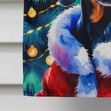 Load image into Gallery viewer, Dachshund Christmas House Flag