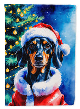 Load image into Gallery viewer, Dachshund Christmas Garden Flag