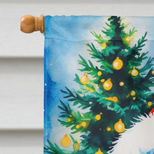 Load image into Gallery viewer, Red Dachshund Christmas House Flag