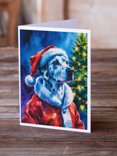 Load image into Gallery viewer, Dalmatian Christmas Greeting Cards Pack of 8
