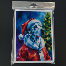 Load image into Gallery viewer, Dalmatian Christmas Greeting Cards Pack of 8