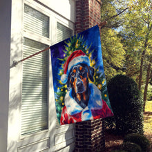 Load image into Gallery viewer, Doberman Pinscher Christmas House Flag