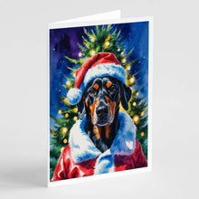 Load image into Gallery viewer, Doberman Pinscher Christmas Greeting Cards Pack of 8