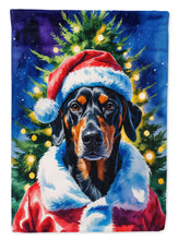 Load image into Gallery viewer, Doberman Pinscher Christmas Garden Flag