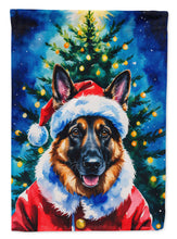Load image into Gallery viewer, German Shepherd Christmas House Flag