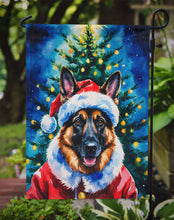 Load image into Gallery viewer, German Shepherd Christmas Garden Flag