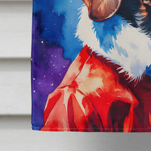 Load image into Gallery viewer, German Wirehaired Pointer Christmas House Flag