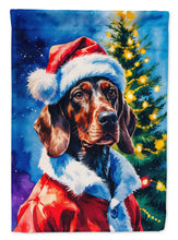 Load image into Gallery viewer, German Wirehaired Pointer Christmas House Flag