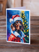 Load image into Gallery viewer, German Wirehaired Pointer Christmas Greeting Cards Pack of 8