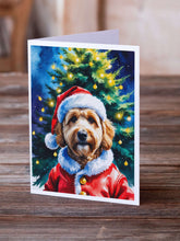 Load image into Gallery viewer, Goldendoodle Christmas Greeting Cards Pack of 8