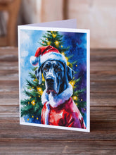 Load image into Gallery viewer, Great Dane Christmas Greeting Cards Pack of 8