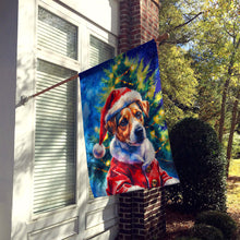 Load image into Gallery viewer, Jack Russell Terrier Christmas House Flag