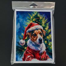 Load image into Gallery viewer, Jack Russell Terrier Christmas Greeting Cards Pack of 8
