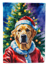 Load image into Gallery viewer, Yellow Labrador Retriever Christmas House Flag