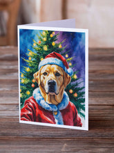 Load image into Gallery viewer, Yellow Labrador Retriever Christmas Greeting Cards Pack of 8