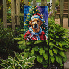 Load image into Gallery viewer, Yellow Labrador Retriever Christmas Garden Flag