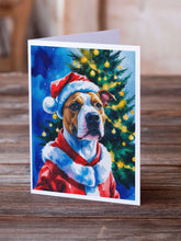 Load image into Gallery viewer, Pit Bull Terrier Christmas Greeting Cards Pack of 8