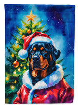 Load image into Gallery viewer, Rottweiler Christmas House Flag