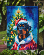 Load image into Gallery viewer, Rottweiler Christmas Garden Flag