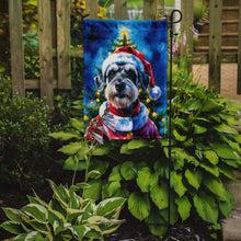 Load image into Gallery viewer, Schnauzer Christmas Garden Flag