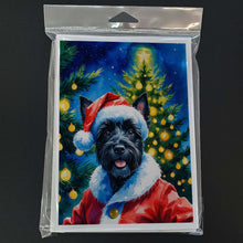 Load image into Gallery viewer, Scottish Terrier Christmas Greeting Cards Pack of 8