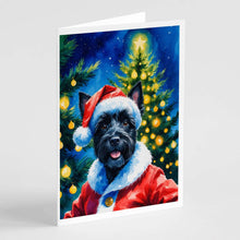 Load image into Gallery viewer, Scottish Terrier Christmas Greeting Cards Pack of 8