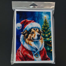 Load image into Gallery viewer, Sheltie Christmas Greeting Cards Pack of 8