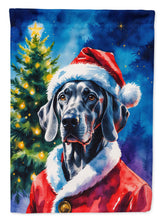 Load image into Gallery viewer, Weimaraner Christmas House Flag