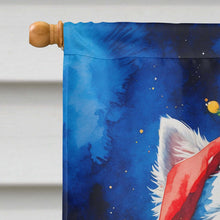 Load image into Gallery viewer, Westie Christmas House Flag