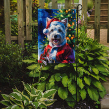 Load image into Gallery viewer, Westie Christmas Garden Flag