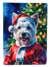 Load image into Gallery viewer, Westie Christmas Garden Flag