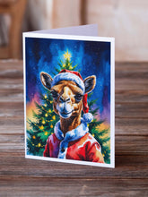 Load image into Gallery viewer, Camel Christmas Greeting Cards Pack of 8