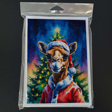 Load image into Gallery viewer, Camel Christmas Greeting Cards Pack of 8