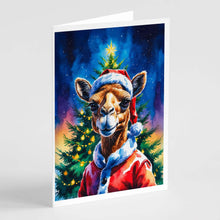 Load image into Gallery viewer, Camel Christmas Greeting Cards Pack of 8